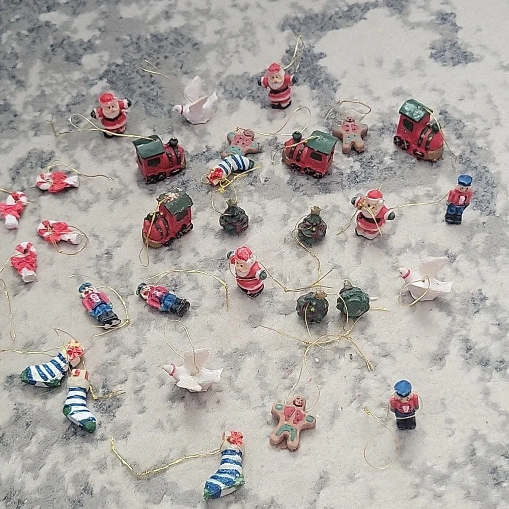 Festive Christmas Ornaments Set